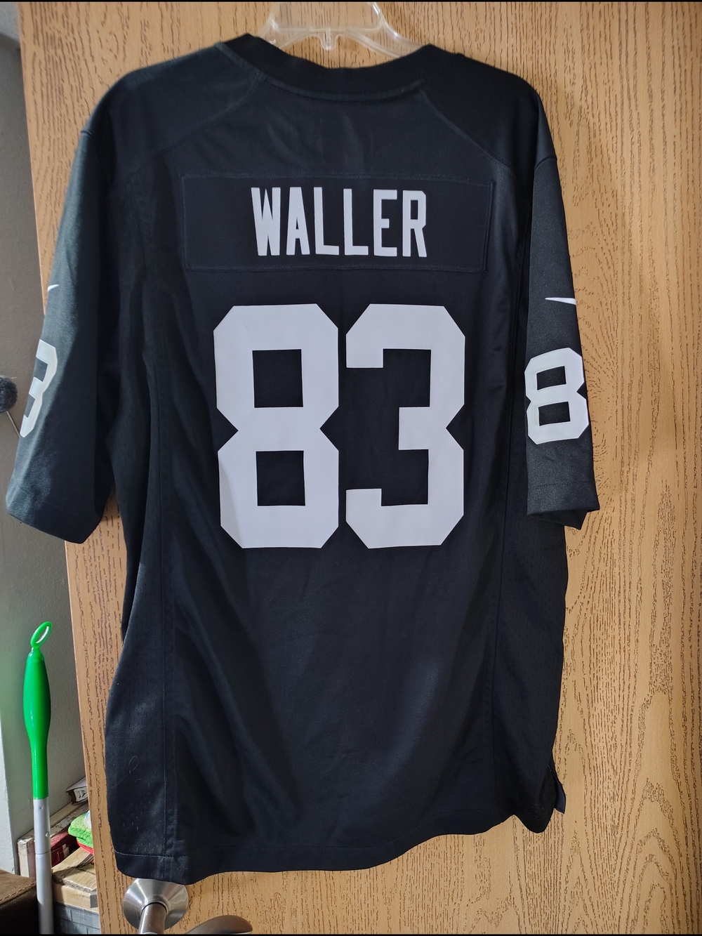 NFL Derek Waller #83 Black and White Jersey